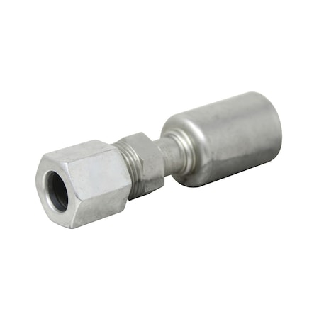 A & I Products Fitting, Straight Compression (Repairs English Tubing) Steel Beadlock 4" x2" x1" A-461-3280